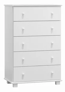 Komoda sosnowa drewniana nr11 g42 biała - Komody - miniaturka - grafika 1
