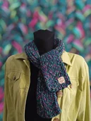 Apaszki i szaliki damskie - Ozdobny szalik - miniaturka - grafika 1