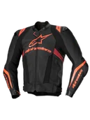 Odzież motocyklowa - Kurtka Motocyklowa Alpinestars Missile V3 Ignition Czarny/Czerwony/Fluorescencyjny50 - miniaturka - grafika 1