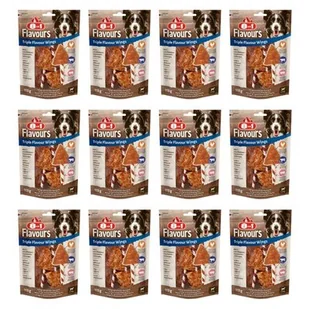 Przysmak dla psa 8IN1 Triple Flavour Wings (72 szt.) - Przysmaki dla psów - miniaturka - grafika 1