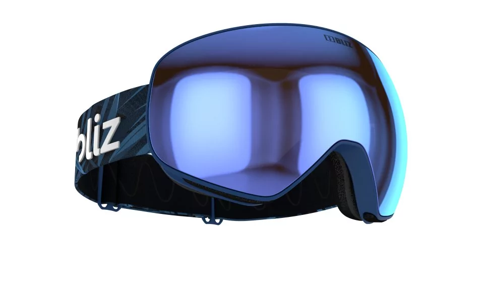 Bliz Floz Gogle, matt blue/brown-blue multi 2020 Gogle narciarskie 44120-33