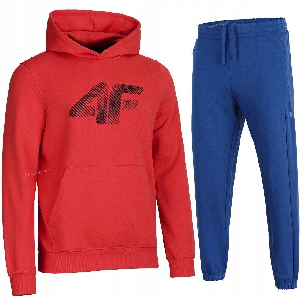 4F MÄSKI DRES BAWEĹNA KOMPLET BLUZA SPODNIE / rozm XL