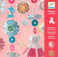 Prace ręczne dla dzieci - Djeco Origami girlanda - miniaturka - grafika 1