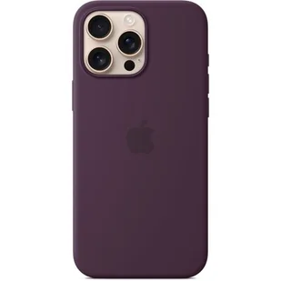Apple Silikonowe etui MagSafe do iPhone 16 Pro Max dojrzała śliwka - Etui i futerały do telefonów - miniaturka - grafika 1