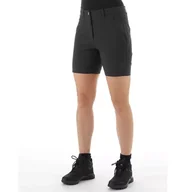 Spodnie sportowe damskie - MAMMUT Hiking Shorts Women black 40 - miniaturka - grafika 1
