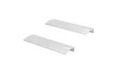 Szafki łazienkowe - Excellent Blanko uchwyty komplet 2 szt, biały - miniaturka - grafika 1
