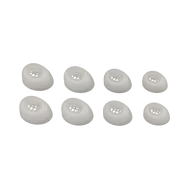 Akcesoria do słuchawek - EarGels for Jabra Elite 10 - Cream - miniaturka - grafika 1