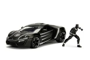 JADA AVENGERS LYKAN HYPERSPORT + FIGURKA BLACK PANTHER 1:24 253225004 - Samochody i pojazdy dla dzieci - miniaturka - grafika 1