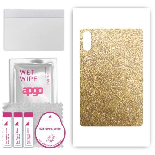 folia naklejka skórka strukturalna na TYŁ do Honor Pad V8 Pro WiFi - Tkanina Włókno - apgo SKINS