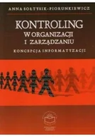 Zarządzanie - Kontroling w organizacji i zarządzaniu - miniaturka - grafika 1