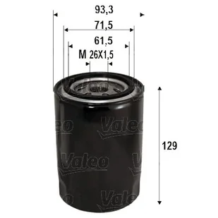 Filtr oleju Valeo 586095 - Filtry oleju - miniaturka - grafika 1