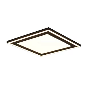 Trio Rl Carus R67213332 plafon lampa sufitowa 1x16W LED 3000K czarny - Lampy sufitowe - miniaturka - grafika 1