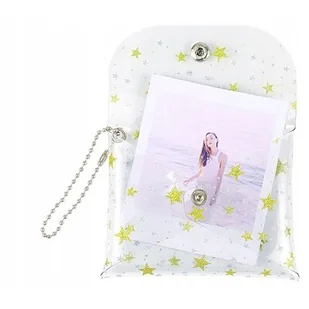 Futerał Etui Na Zdjęcia Do Fujifilm Instax Mini 11 9 8 7 Złote Gwiazdy - Akcesoria fotograficzne - miniaturka - grafika 1