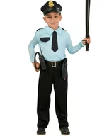 Stroje karnawałowe - Kostium dziecięcy Policjant-145-158cm - miniaturka - grafika 1