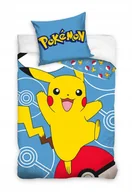 Pościel dla dzieci - POŚCIEL bawełniana POKEMON 140x200 PIKACHU ORYGINALNA - miniaturka - grafika 1