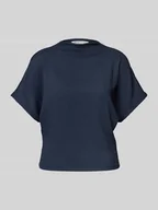 Koszulki i topy damskie - T-shirt o kroju regular fit z rękawami nietoperzowymi - miniaturka - grafika 1