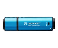 Pendrive - Kingston 32GB IronKey Vault Privacy 50C AES-256 FIPS 197 USB-C - miniaturka - grafika 1