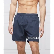 Kąpielówki męskie - BOSS Szorty kąpielowe Dolphin | Regular Fit - miniaturka - grafika 1