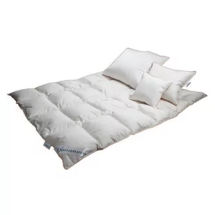 Kołdra BOSSANOVA SOFT półpuchowa : Rodzaj - Całoroczna, Rozmiar - 200x220, Rodzaje wsypów - Ecru - Kołdry - miniaturka - grafika 1