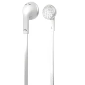 Słuchawki - Meliconi Auricolare Speak Flat Białe - miniaturka - grafika 1