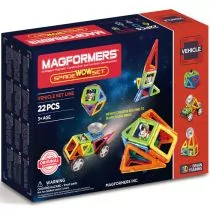 Magformers Vehicle Space Wow Klocki magnetyczne 22 elementów - Klocki - miniaturka - grafika 4