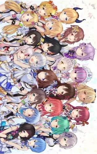 Plakat Anime Manga HoloLIVE holo_001 A1+ (custom)