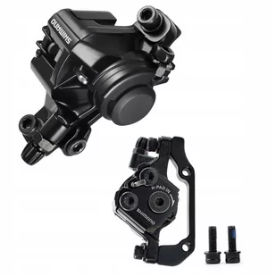 Shimano Zacisk hamulca tarczowego BR-M375 czarny / Montaż: uniwersalny - Hamulce rowerowe - miniaturka - grafika 1