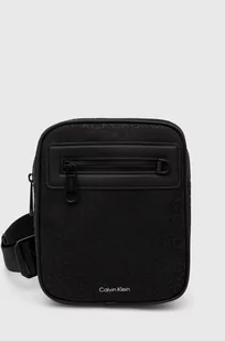 Calvin Klein saszetka kolor czarny - Torby męskie - miniaturka - grafika 1