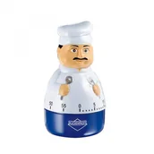 Minutniki - Kuchenprofi Minutnik kucharz, biały, 11 cm - miniaturka - grafika 1