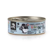 Mokra karma dla kotów - 3Coty TURKEY + CHICKEN + KRILL for Senior Cats 80g - miniaturka - grafika 1