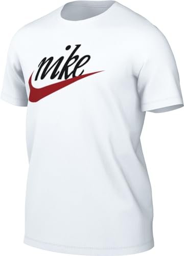 Nike Top męski, Biały - Czarny - Czerwony, L