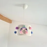 Lampy sufitowe - Lampa sufitowa dla dziewczynki Unicorns - miniaturka - grafika 1