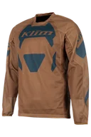 Koszulki rowerowe - Bluza Cross Klim Mojave Złocistobrązowy/PetrolowyM - miniaturka - grafika 1