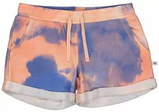 Spodnie i spodenki dla dziewczynek - Roxy Szorty "We Choose" w kolorze niebiesko-pomarańczowym - grafika 1