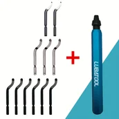 Inne - TEMU LUBATOIL Narzędzie do usuwania bruzd z 11 ostrzami ze stali ultra-wysokoprędkościowej, obrotowa głowica stopniach, idealne do metalu, żywicy, - miniaturka - grafika 1