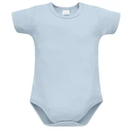 Body dla niemowląt - PINOKIO BODY KRÓTKI RĘKAW NIEBIESKI LOVELY DAY 74 - miniaturka - grafika 1