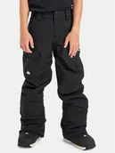 Spodnie narciarskie - Quiksilver Spodnie snowboardowe Utility EQBTP03057 Czarny Regular Fit - miniaturka - grafika 1