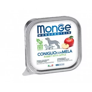 Monge Dog Fruit Królik Z Ryżem I Jabłkiem 400G - Sucha karma dla psów - miniaturka - grafika 1