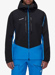 Kurtka z membraną Mammut Taiss Pro HS Hooded Jacket - glacier blue/black - Kurtki męskie - miniaturka - grafika 1