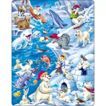 Puzzle 36 el. Arktyczny lód Larsen - Puzzle - miniaturka - grafika 1