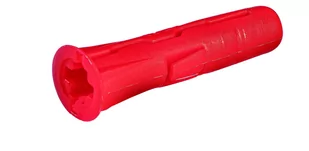 Kołek rozporowy uniwersalny UNO fi.6 mm czerwony bez wkręta (słoik 1000szt); RAWLPLUG - Wkręty - miniaturka - grafika 1