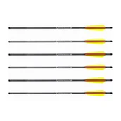 Akcesoria łucznicze - Bełt Poe Lang EK z włókna węglowego 8,8 mm 20" 6 szt. - miniaturka - grafika 1