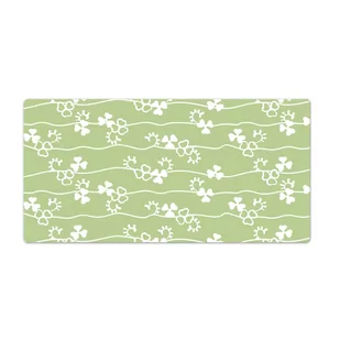 Podkładka na biurko winyl Koniczyna wzór 100x50 cm - Podkładki na biurko - miniaturka - grafika 1