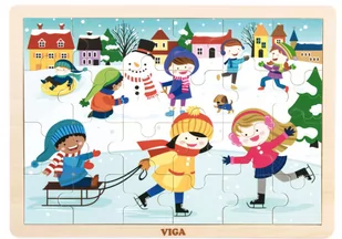 Viga VIGA 51272 PUZZLE CZTERY PORY ROKU-ZIMA (1846, Viga) VIGA 51272 PUZZLE CZTERY PORY ROKU-ZIMA (1846, Viga) Viga - Układanki dla dzieci - miniaturka - grafika 3