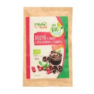 Budyń - Vitally Food Budyń o smaku czekoladowym z żurawiną bez dodatku cukru Bio 40g - Vitally Food - miniaturka - grafika 1