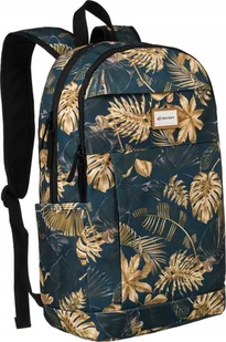 Rovicky Klasyczny, damski plecak z poliestru w roślinny wzór - Rovicky NoSize - Torebki damskie - miniaturka - grafika 1