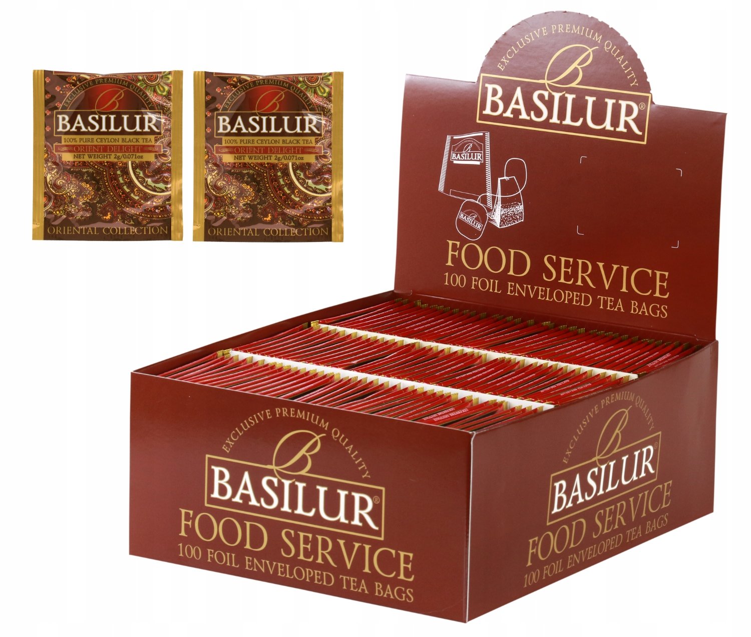 Basilur Orient Delight herbata czarna 100 kopert