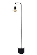 Lampy stojące - Lucide LORIN Lampa Stojąca Czarny 1-punktowy Nowoczesny Obszar wewnętrzny LORIN 45765/01/30 - miniaturka - grafika 1