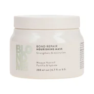 Maski do włosów - SCHWARZKOPF BLOND ME BOND REPAIR NOURISHING Wzmacniająca maska do włosów suchych i zniszczonych 200 ml - miniaturka - grafika 1