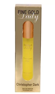 Christopher Dark Fine Gold Lady woda perfumowana 20ml - Wody i perfumy damskie - miniaturka - grafika 1